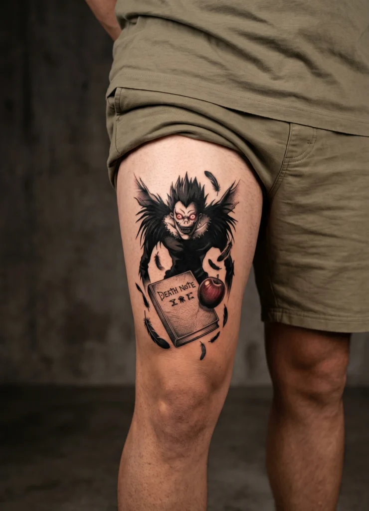 Death Note Ryuk Shadow Design