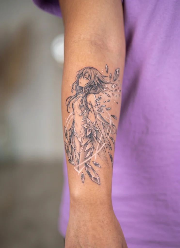 Inori Yuzuriha Guilty Crown Ethereal Design