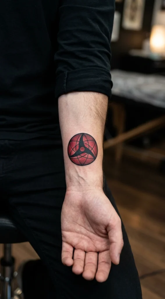 Itachi Mangekyo Sharingan Eye