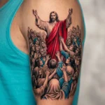 Jesus Realism Tattoo Ideas