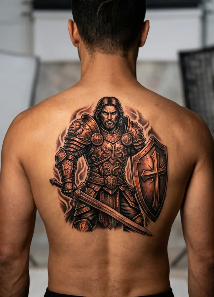 Jesus with Armor (Warrior Christ Concept)