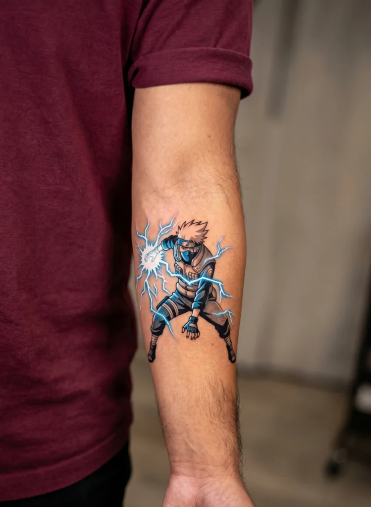 Kakashi Lightning Chidori Stance