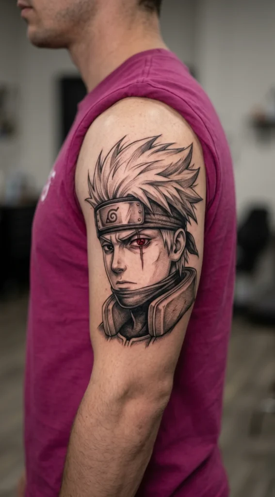 Kakashi Sharingan Mask Reveal