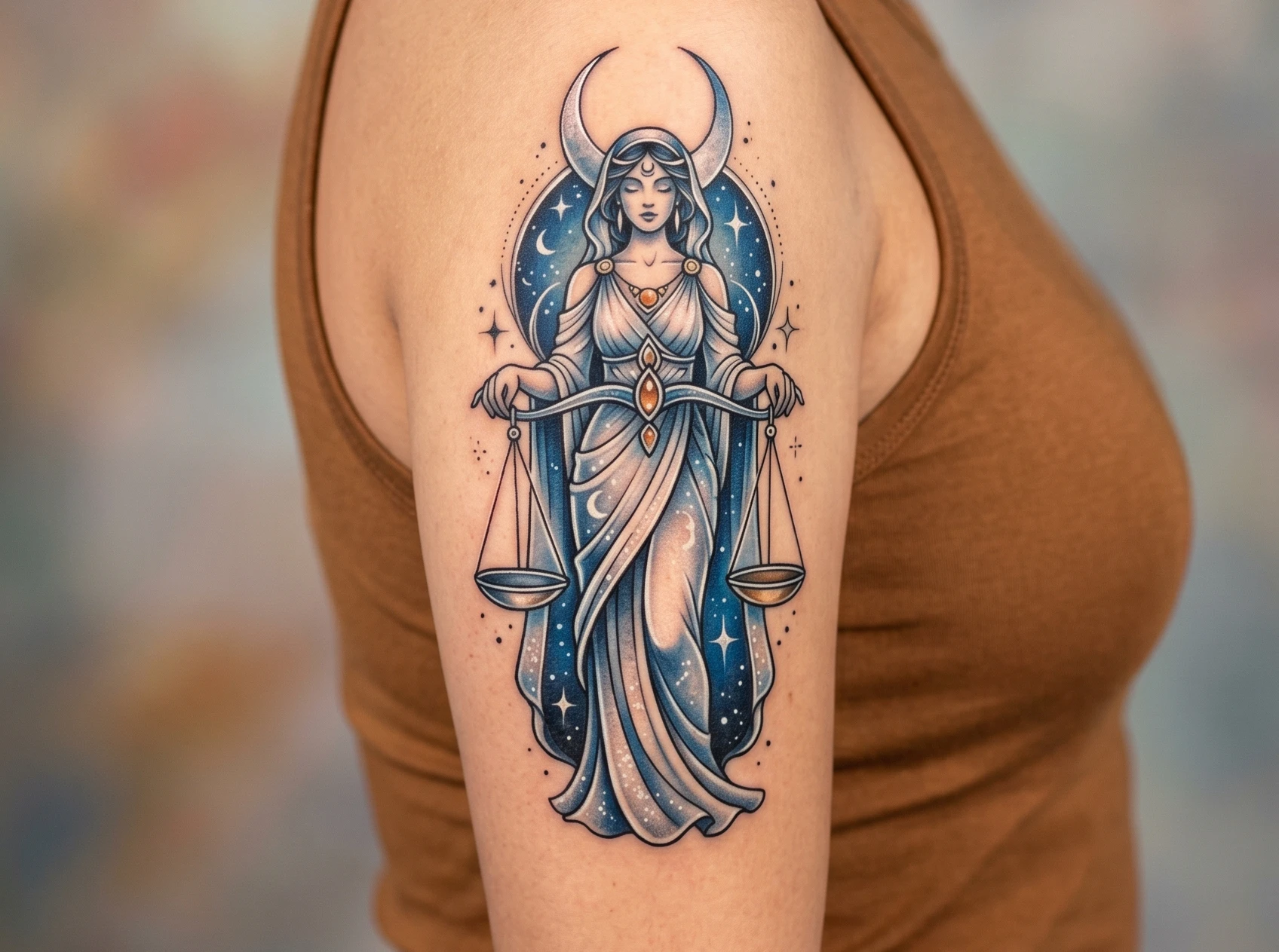 Libra Tattoo Ideas for Women