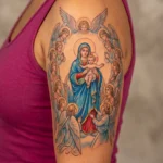 Mary and Jesus Tattoo Ideas