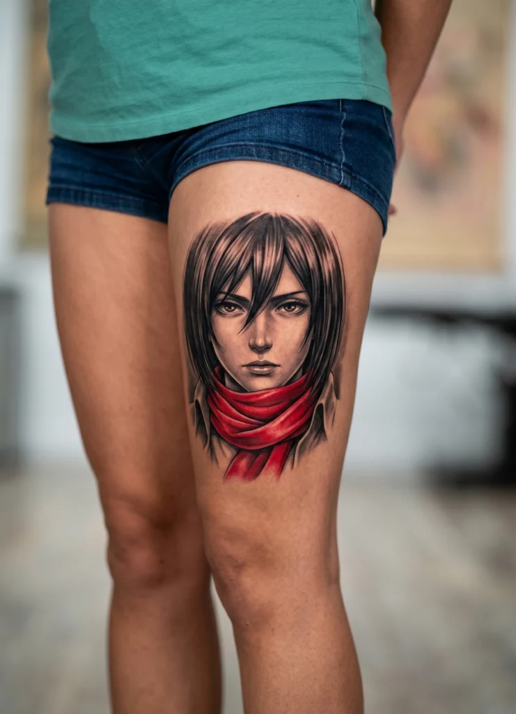 Mikasa Ackerman Attack on Titan Realism