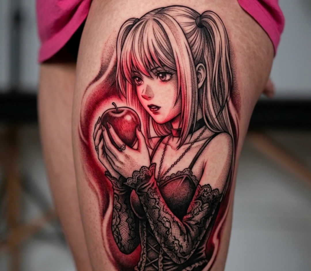 Misa Amane Anime Tattoo Designs