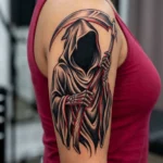 Black and Grey Neo Traditional Tattoos