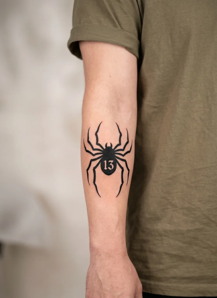 Phantom Troupe Spider Emblem Tattoo