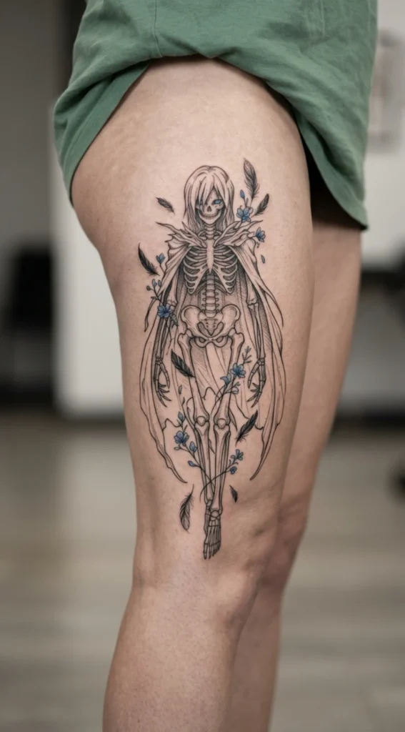 Rem Shinigami Elegant Dark Design