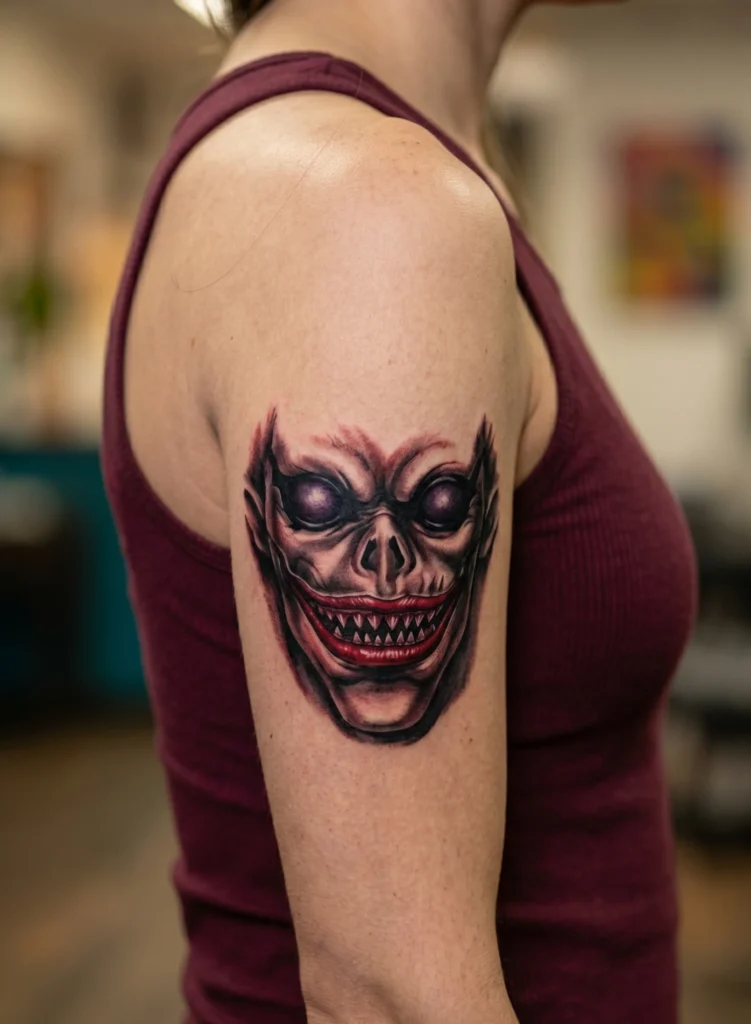 Ryuk Creepy Smile Portrait