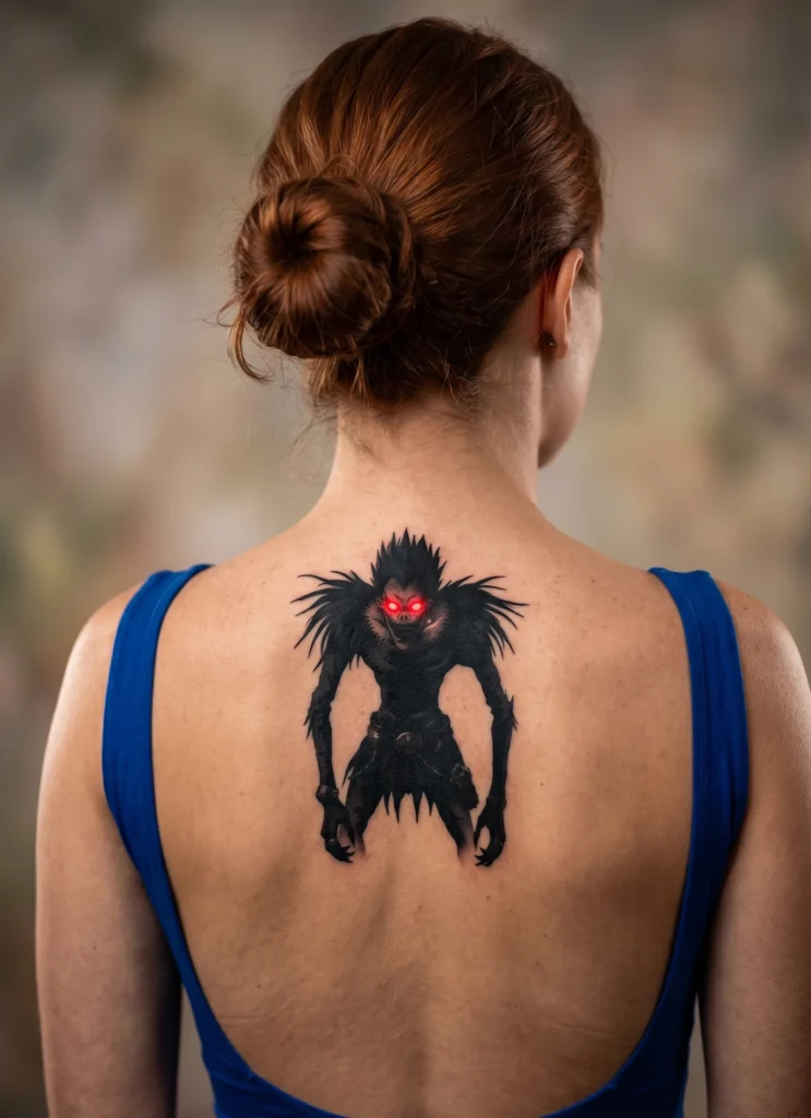 Ryuk Shadow Behind Silhouette