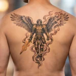 Saint Michael Back Tattoo Ideas