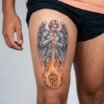 Saint Michael Tattoo with Sword Ideas