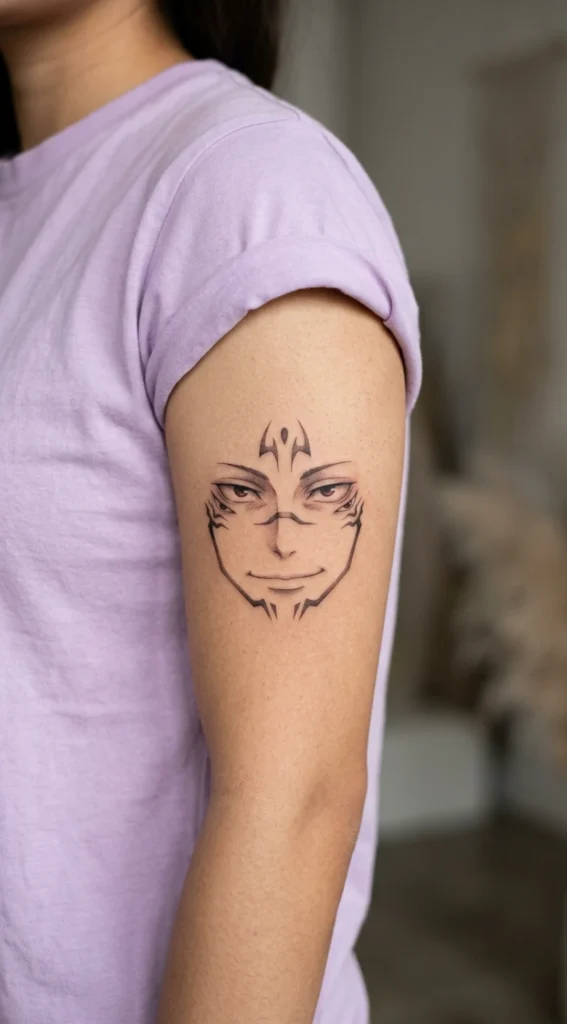 Sukuna Elegant Face Markings Soft Shading