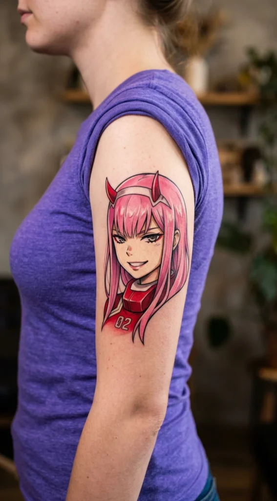 Zero Two Darling in the Franxx Aesthetic