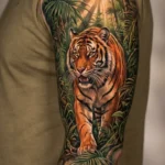 Full Sleeve Tiger Tattoo Designs