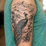 Peacock Tattoo Designs for Men