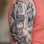 Snow Leopard Tattoo Designs
