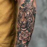 Tiger Forearm Tattoo Ideas