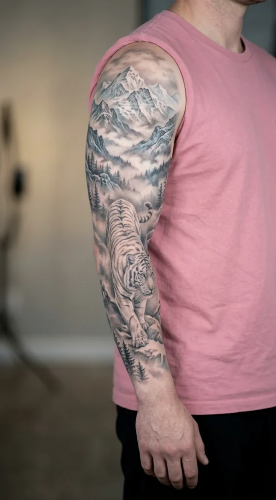 White Tiger Mountain Full Sleeve