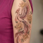 Feminine Rebirth Phoenix Tattoo Ideas