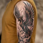 Full Sleeve Phoenix Tattoo Designs