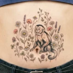 Monkey Belly Button Tattoo Ideas