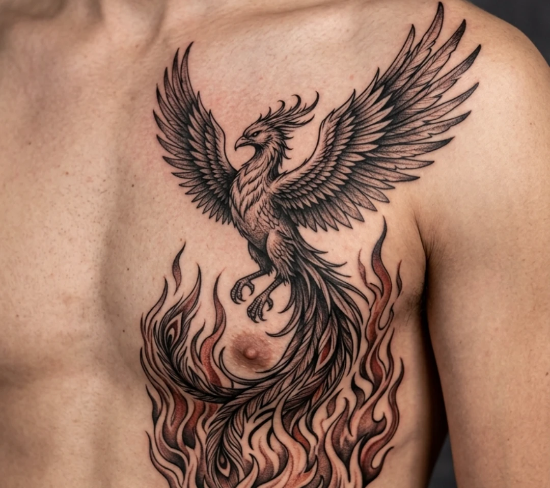 Phoenix Tattoo Ideas for Men