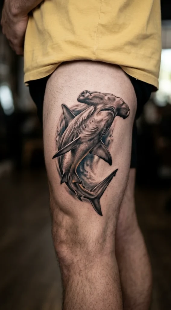 Realistic Hammerhead Shark