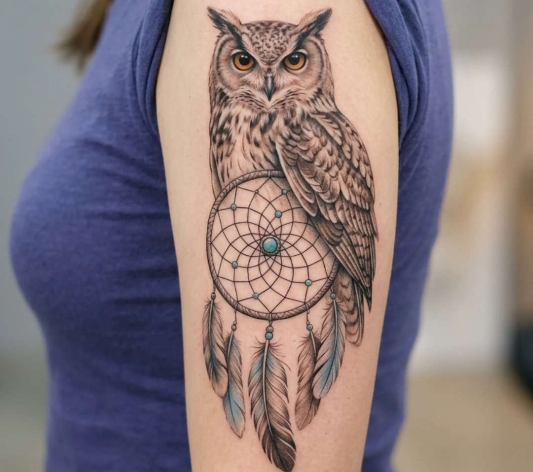 Realistic Owl Tattoo Ideas