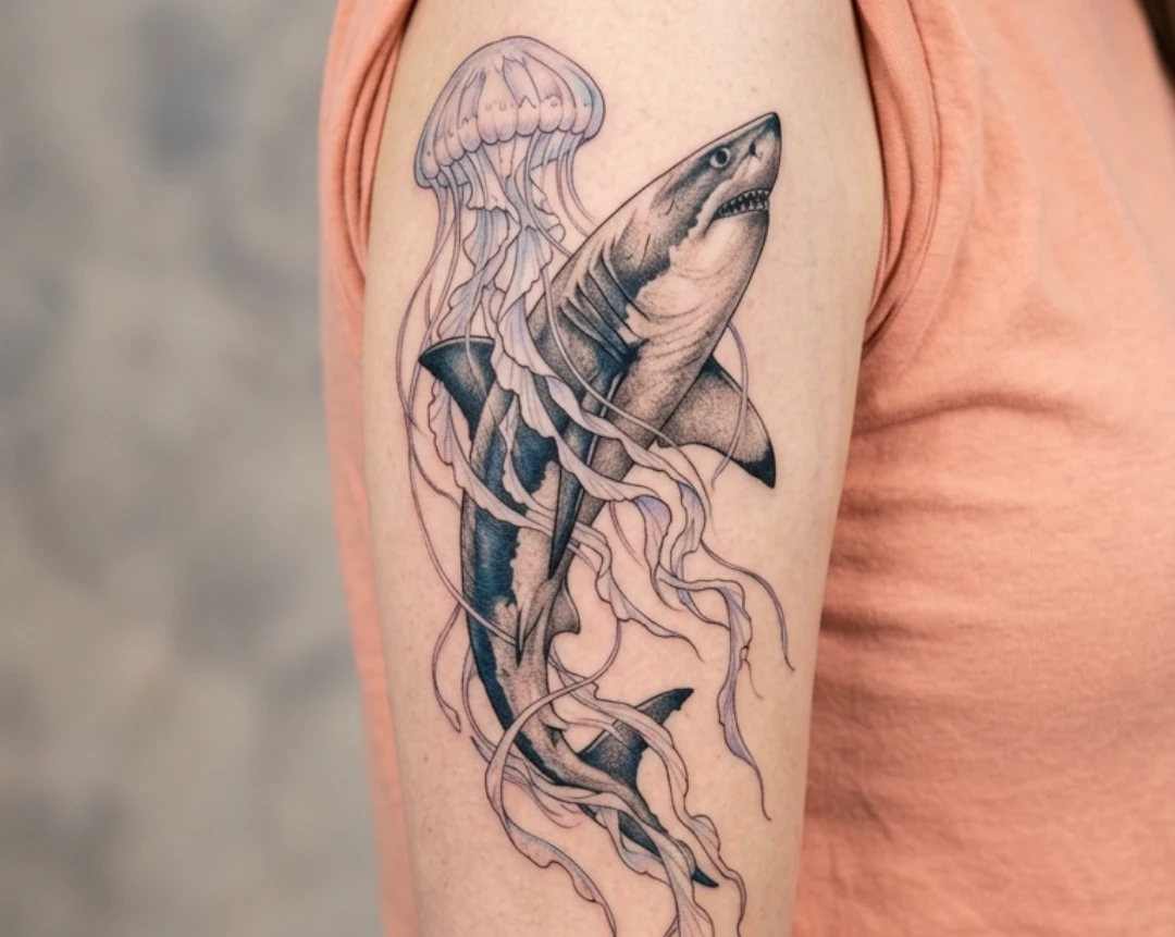 Shark Tattoo Ideas for Women