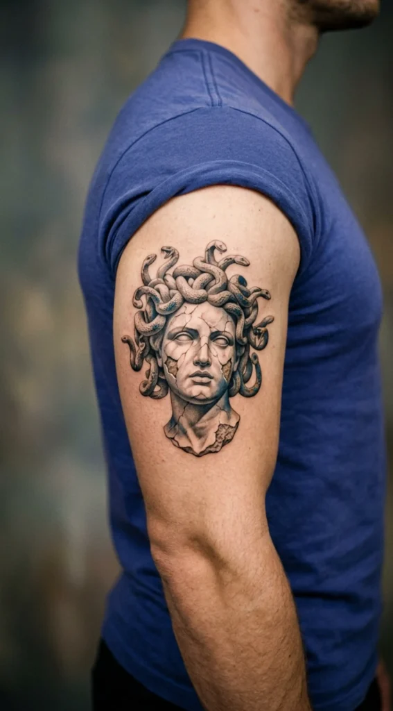 Broken Marble Medusa Meaning