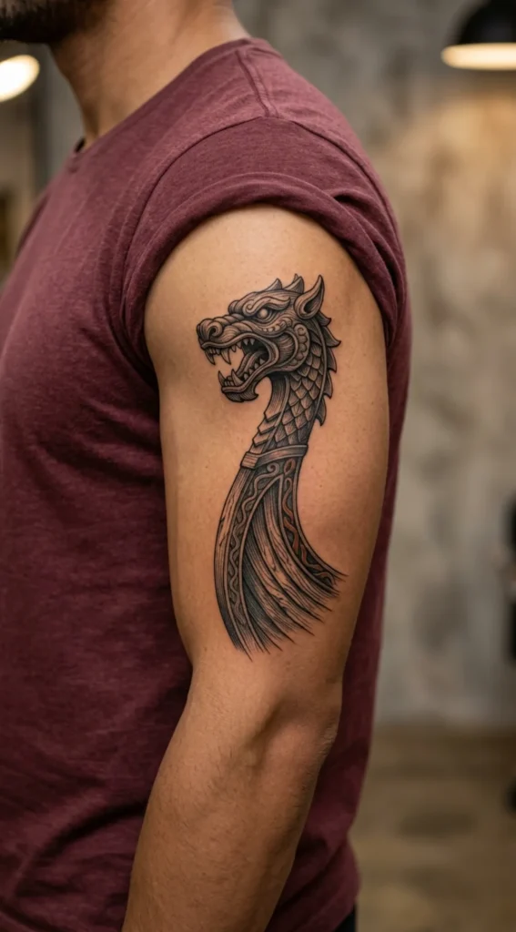 Dragon Head Longship