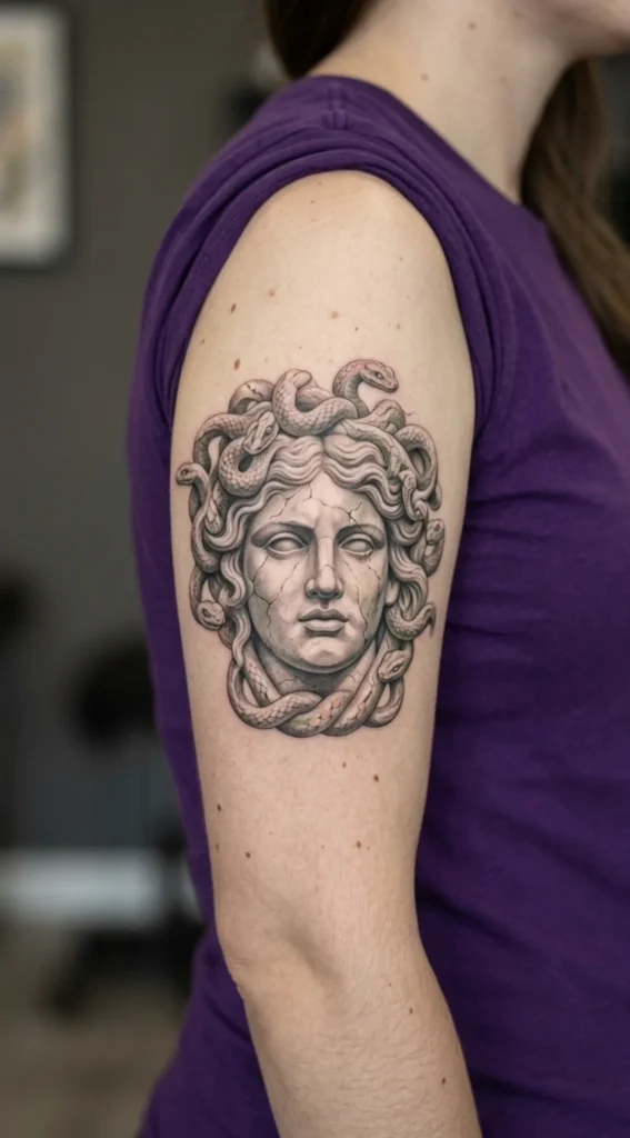 Greek Statue Medusa