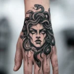 Medusa Hand Tattoo Designs