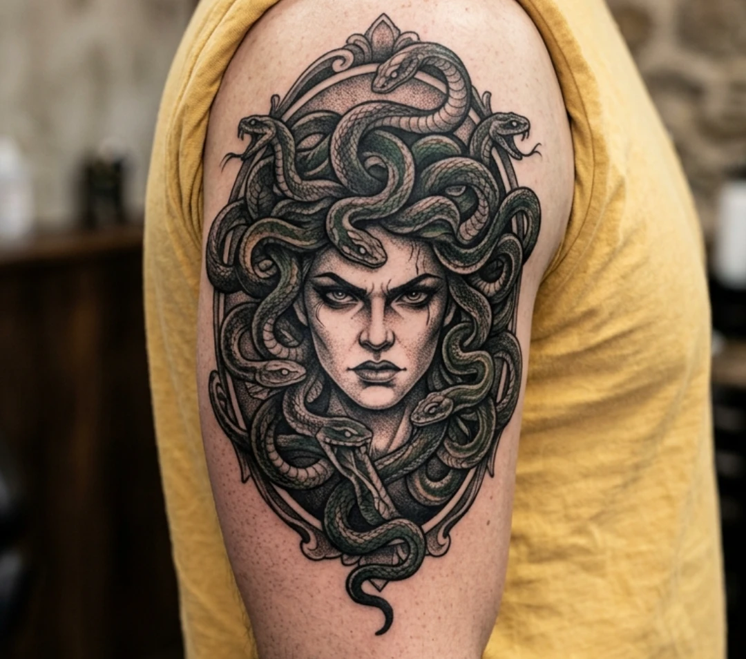 Medusa Tattoo Meaning for Male