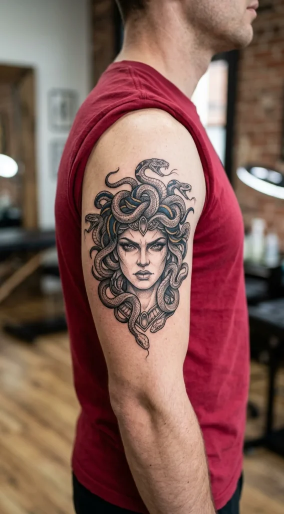 Medusa as a Protective Guardian