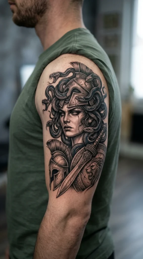  Medusa as a Warrior Spirit