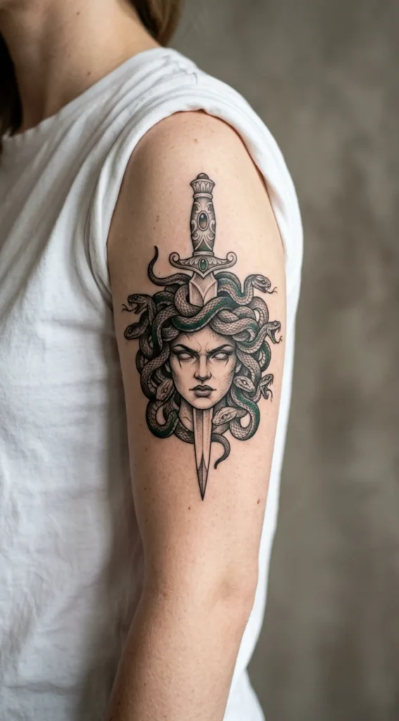 Medusa with Dagger