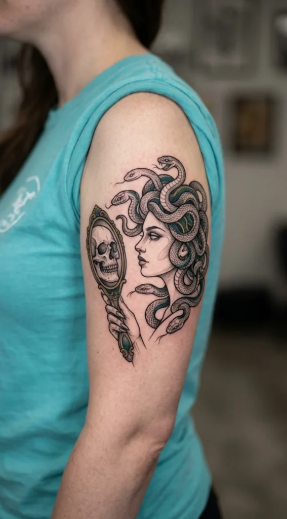 Medusa with Mirror