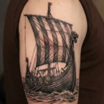 Viking Ship Tattoo Designs