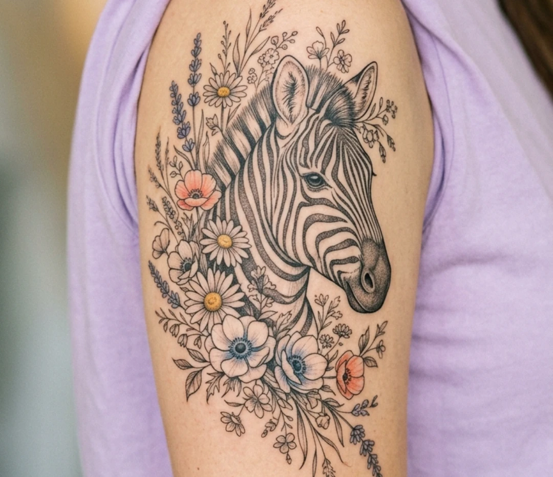 Zebra Tattoo Ideas