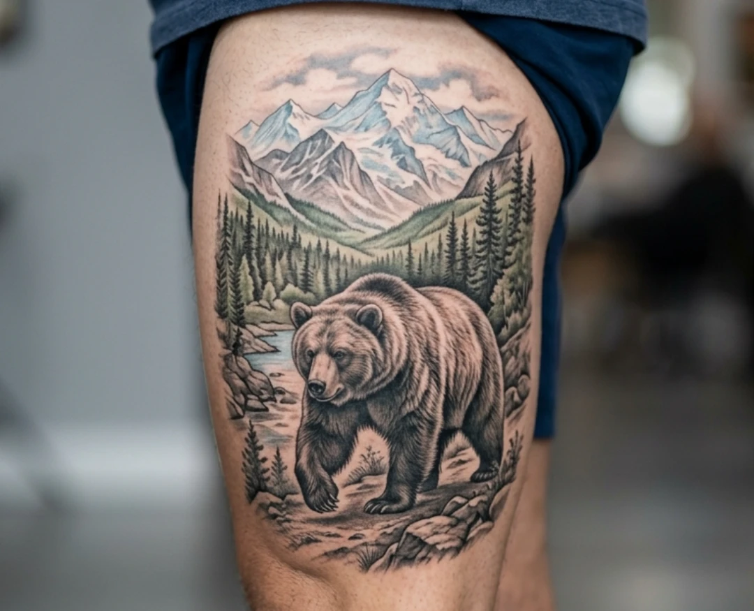 Bear Tattoo Ideas