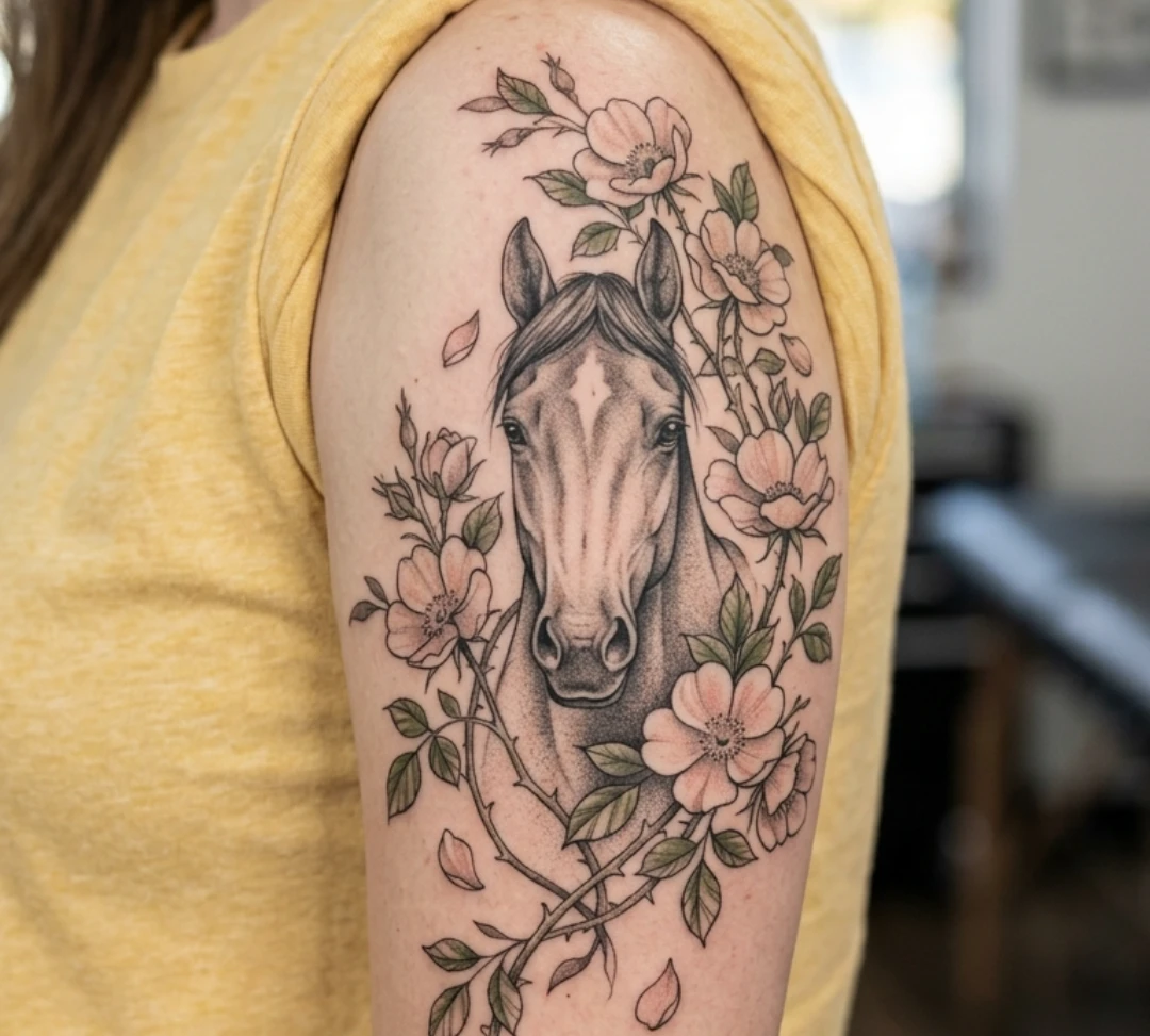 Horse Tattoo Ideas for Women