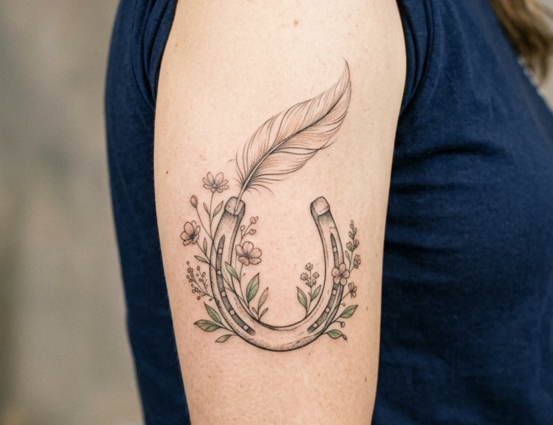 Horseshoe Tattoo Ideas