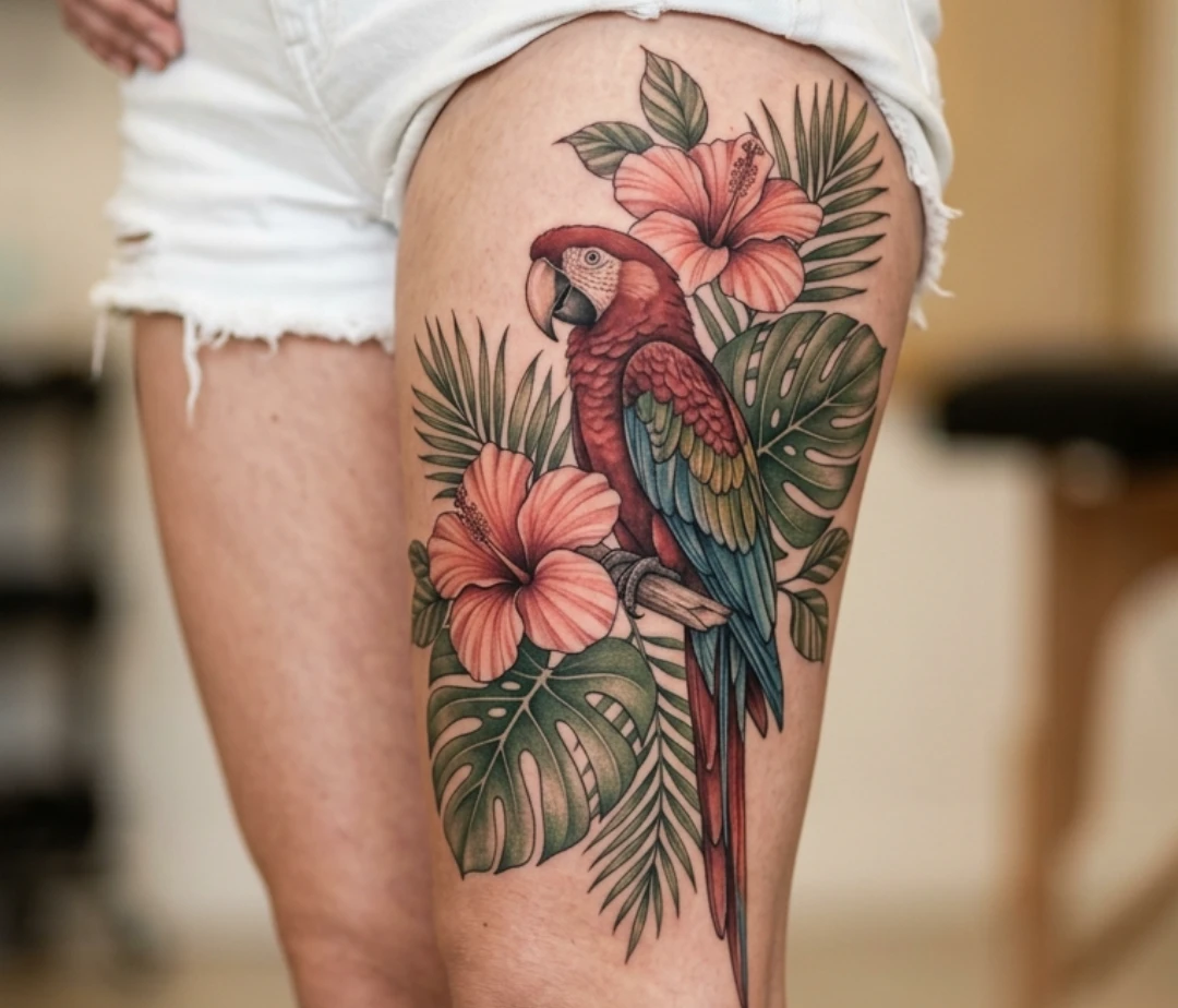 Parrot Tattoo Ideas